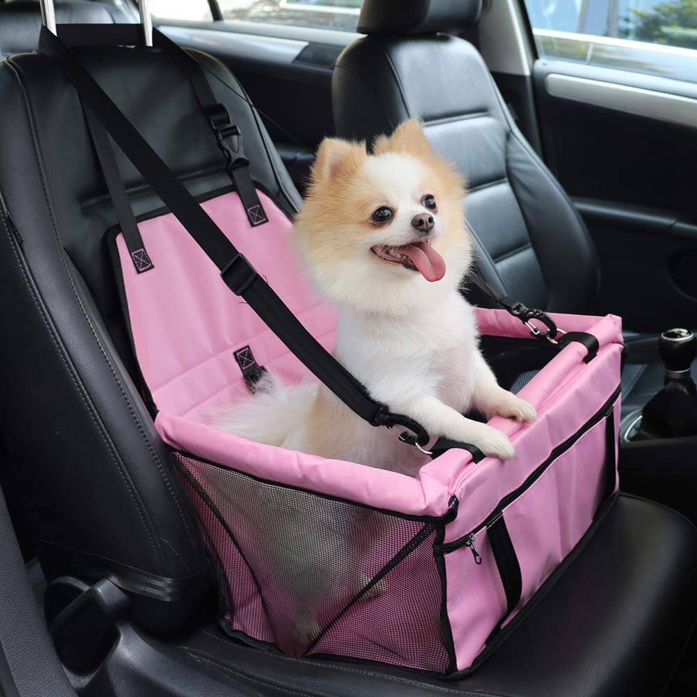 Cadeirinha de Cachorro para Carro Impermeável – PetMimos