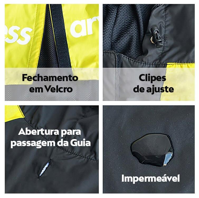 Casaco de chuva Impermeável para cachorro - PetMimos