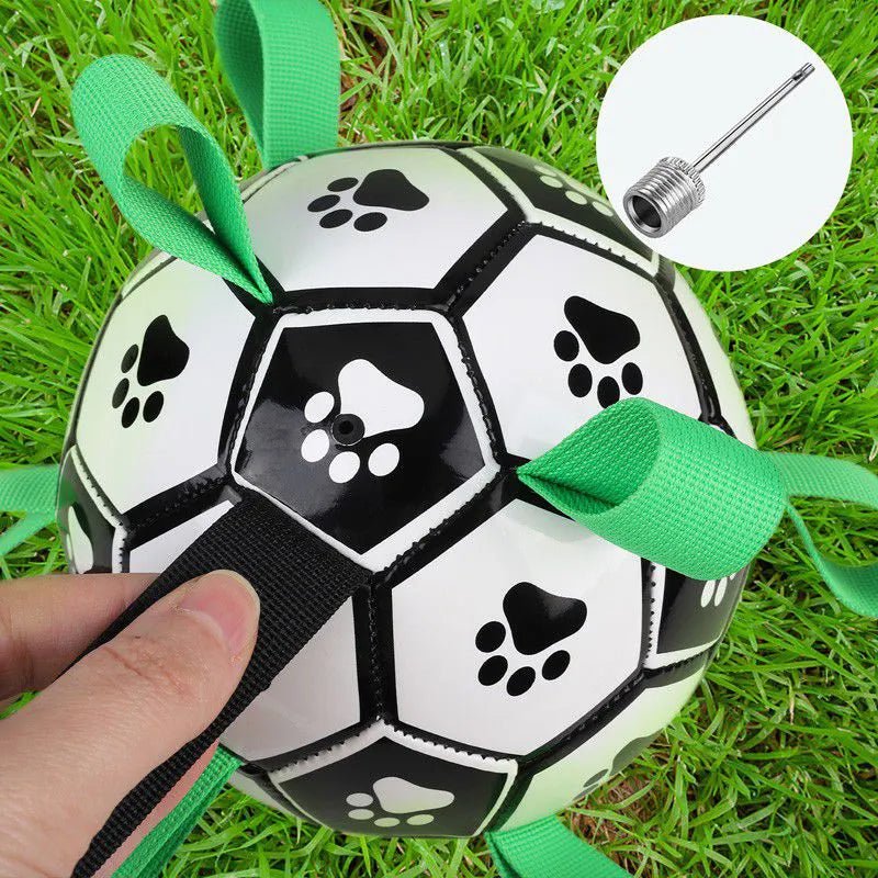 PROMOÇÃO Bola Interativa com alças para cachorro + Brinde Válvula para encher - PetMimos